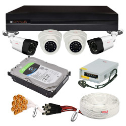 4-Piece DVR Camera System 4-Piece DVR Camera System