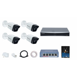 4 Piece NVR CCTV Camera 4 Piece NVR CCTV Camera