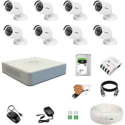 8-Piece CCTV DVR System 8-Piece CCTV DVR System