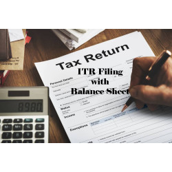 ITR with Balance Sheet